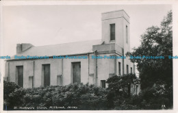R006092 St. Matthews Church. Millbrook. Jersey. RA. RP - Monde