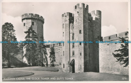 R006950 Warwick Castle. The Clock Tower And Guys Tower. Salmon. No 18701. RP - Monde