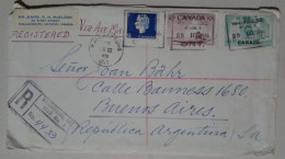 Canada - Enveloppe Circulée Avec Divers Timbres (1966) - Poste Aérienne