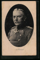 AK Porträt Heerführer Von Emmich  - War 1914-18