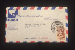 C) 1945. MEXICO. AIRMAIL ENVELOPE SENT TO USA. 2ND CHOICE - Amerika (Varia)