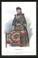 AK Junge Frau In Der Tracht Einer Altländerin  - Costumes