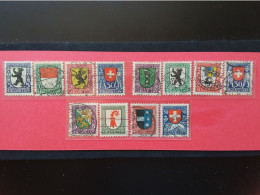 SVIZZERA - Pro Juventute Anni 1924/25/26 - Timbrati + Spese Postali - Used Stamps