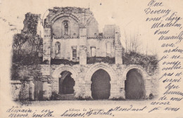 Abbaye De Vauclerc (02 Aisne) Les Ruines Carte Précurseur Circulée 102 Convoyeur Paris à Givet 2eme C - Autres & Non Classés