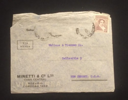C) 1935. ARGENTINA. AIRMAIL ENVELOPE SENT TO USA. 2ND CHOICE - Otros & Sin Clasificación