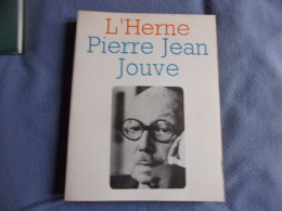 L'Herne Pierre Jean Jouve - Zonder Classificatie