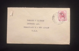 C) 1946. ARGENTINA. AIRMAIL ENVELOPE SENT TO USA. 2ND CHOICE - Other & Unclassified