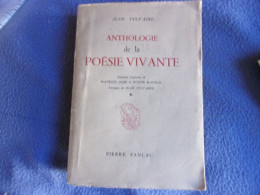 Anthologie De La Poésie Vivante Tome 1 - Zonder Classificatie