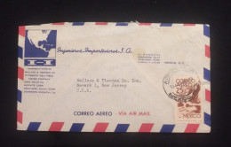 C) 1946. MEXICO. AIRMAIL ENVELOPE SENT TO USA. 2ND CHOICE - Mexiko