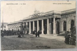 CPA MONTPELLIER 34 La Gare - Montpellier