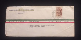 C) 1946. MEXICO. AIRMAIL ENVELOPE SENT TO USA. 2ND CHOICE - Mexico