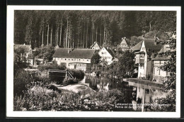 AK Unterreichenbach /Schwarzwald, Partie An Der Nagold  - Nagold