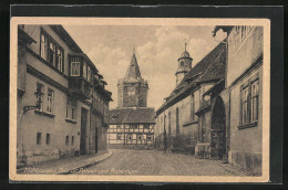 AK Mühlhausen I. Thür., St. Antonii Und Rabenturm  - Muehlhausen