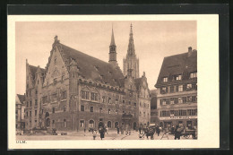 AK Ulm, Rathaus  - Ulm