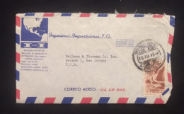 C) 1946. MEXICO. AIRMAIL ENVELOPE SENT TO USA. 2ND CHOICE - Mexique