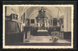 AK Wiek A. Rügen, Altar Der Kirche  - Rügen