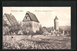 AK Ochsenfurt A. Main, Hirtenhaus Und Zent-Turm  - Ochsenfurt