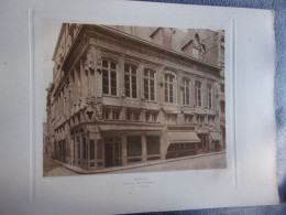 Planche 1910 ROUEN BUREAU DES FINANCES VUE D' ENSEMBLE HOTELS ET MAISONS XV ET XVIème Siècle - Kunst