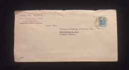 C) 1945. BRAZIL. AIRMAIL ENVELOPE SENT TO USA. 2ND CHOICE - America (Other)