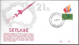 Australia Space Cover 1971. Skylark Rocket Launch. Woomera ##43 - Oceanië