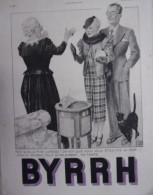 COMPOSITION 1936 PUBLICITE BYRRH MINE SUPERBE - Autres & Non Classés