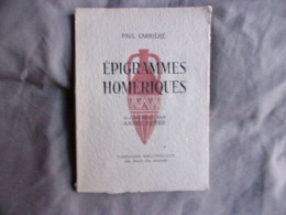 Epigrammes Homériques - Non Classés