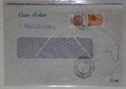 Italie - Enveloppe Circulée Avec Timbres Thématiques De La République Italienne (1931) - Sonstige & Ohne Zuordnung