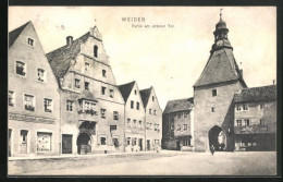 AK Weiden, Partie Am Unteren Tor  - Weiden I. D. Oberpfalz