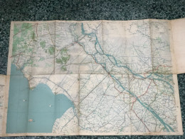 Maps Old-viet Nam Indo-china Carte Routiere De Documentation Militaire Before 1961-1 Pcs Very Rare - Carte Topografiche