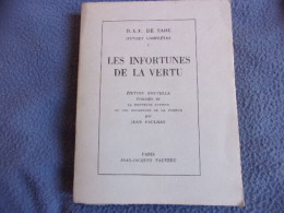 Oeuvres Complètes Tome 1 Les Infortunes De La Vertu - 1701-1800
