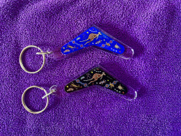 Set Of 2 BOOMERANGS Key-holders : Australia - Portachiavi