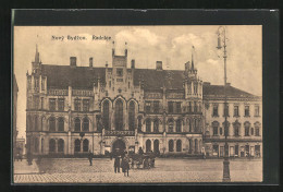 AK Nový Bydzov, Radnice, Rathaus  - Tchéquie
