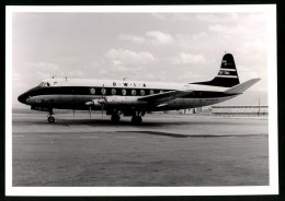 Fotografie Flugzeug Vickers Viscount, Passagierflugzeug Der BWIA, Kennung 9Y-TBU  - Luftfahrt