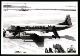 Fotografie Flugzeug Vickers Viscount, Passagierflugzeug Der Air France, Kennung F-BGNL  - Aviación