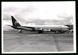 Fotografie Flugzeug Boeing 707, Passagierflugzeug Der Ariania, Kennung 9G-ACJ  - Aviazione