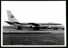 Fotografie Flugzeug Boeing 707, Passagierflugzeug Der Britannia, Kennung TF-VLC  - Luftfahrt