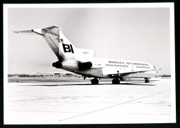 Fotografie Flugzeug Boeing 727, Passagierflugzeug Der Braniff International, Kennung N7277  - Luftfahrt