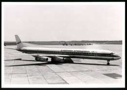 Fotografie Flugzeug Douglas DC-8, Passagierflugzeug Der Evergreen International, Kennung N810EV  - Luftfahrt