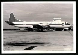 Fotografie Flugzeug Lockheed L-188, Frachtflugzeug Der Eagle Air Cargo, Kennung TF-VLN  - Luftfahrt