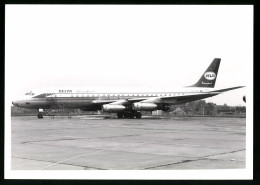 Fotografie Flugzeug Douglas DC-8, Passagierflugzeug Der Delta International, Kennung OO-AMI  - Luftfahrt
