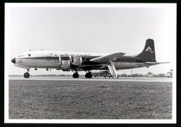 Fotografie Flugzeug Douglas DC-6, Frachtflugzeug Der Delta Air Transport, Kennung OO-RVS  - Aviación