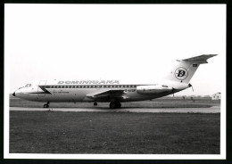 Fotografie Flugzeug BAC 1-11, Passagierflugzeug Der Dominicana, Kennung G-AVGP  - Luftfahrt