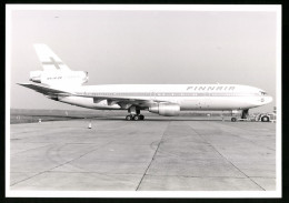 Fotografie Flugzeug Douglas DC-10, Passagierflugzeug Der Finnair, Kennung N345HC  - Aviation