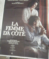 AFFICHE LA FEMME D' A CÔTE FILM DE TRUFFAUT DEPARDIEU IMPRIMERIE LALANDE-COURBET - Other & Unclassified