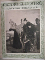 PAGE COUVERTURE FIGARO ILLUSTRE 1903 VEILLE DE LA COURSE DE TAUREAUX FRAGMENT - Other & Unclassified