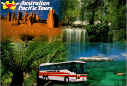 19-5-2024 (5 Z 31) Australia - Pacific Tours (bus) 2 Postcards - Busse & Reisebusse