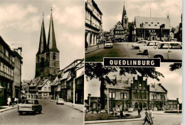 73947166 Quedlinburg Poelkenstrasse Und Nikolaikirche Markt Mit Rathaus Bahnhof - Other & Unclassified