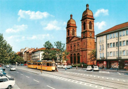 73947133 Muehlburg_Karlsruhe Peter- Und Paul-Platz Strassenbahn Kirche - Karlsruhe