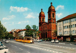 73947132 Muehlburg_Karlsruhe Peter- Und Paul-Platz Strassenbahn Kirche - Karlsruhe