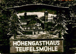 73947117 Loffenau_Bad_Herrenalb Hoehengasthaus Teufelsmuehle Kuenstlerkarte - Bad Herrenalb
